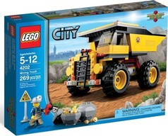 LEGO  4202  Autoribaltabile da Miniera    AL MOMENTO NON DISPONIBILE