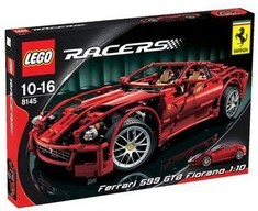 LEGO 8145 Racers  Ferrari 599 GTB Fiorano 1:10     AL MOMENTO NON DISPONIBILE