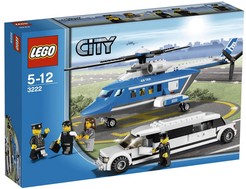 LEGO 3222 City Airport  Elicottero e Limousine 