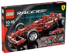 LEGO 8674 Racers Ferrari F1 Racer 1:8     AL MOMENTO NON DISPONIBILE