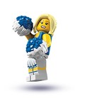 LEGO Ragazza Pon Pon azzurra