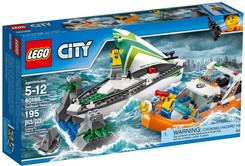 LEGO 60168  City Salvataggio della barca a vela  AL MOMENTO NON DISPONIBILE